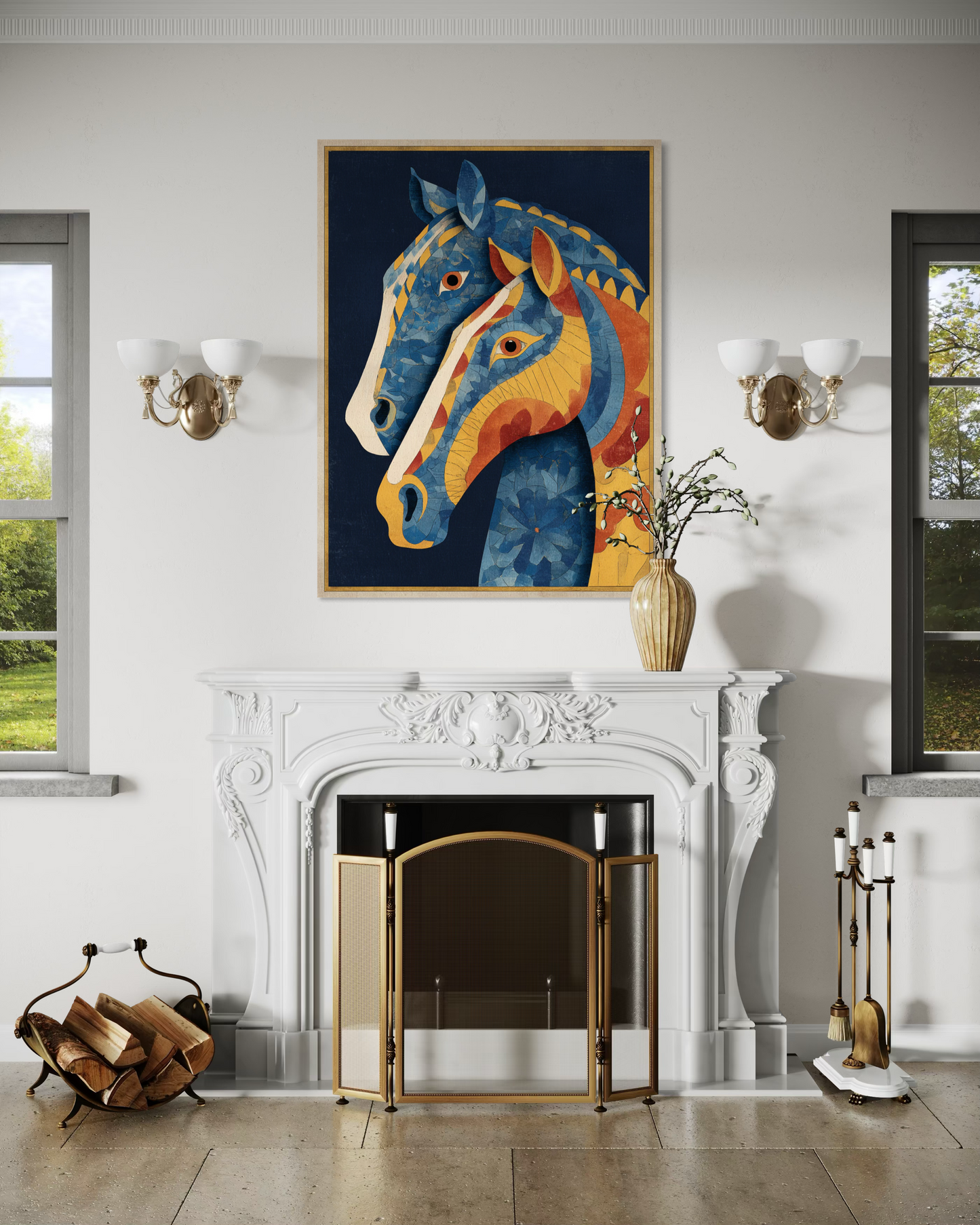 Original Ölgemälde "Hemisphäre"