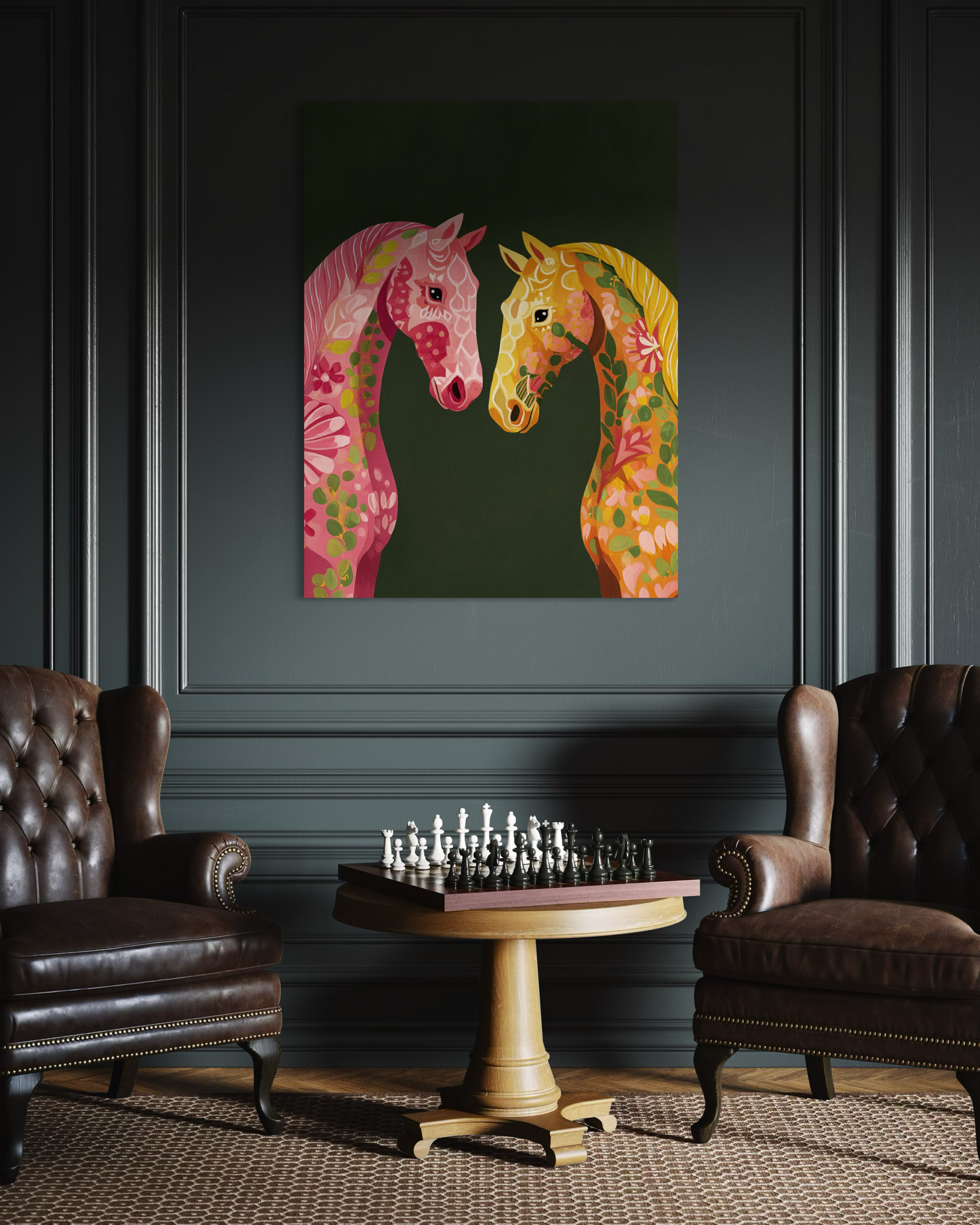 Original Ölgemälde "Hemisphäre"